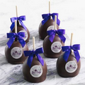 Custom Dark Chocolate Petite Apples Case of 12